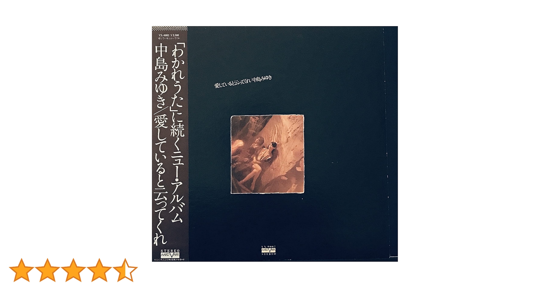 中島みゆき 愛していると云ってくれ レコード　非売品　プロモーション盤 愛していると云ってくれ | 中島みゆき | ヤマハミュージック